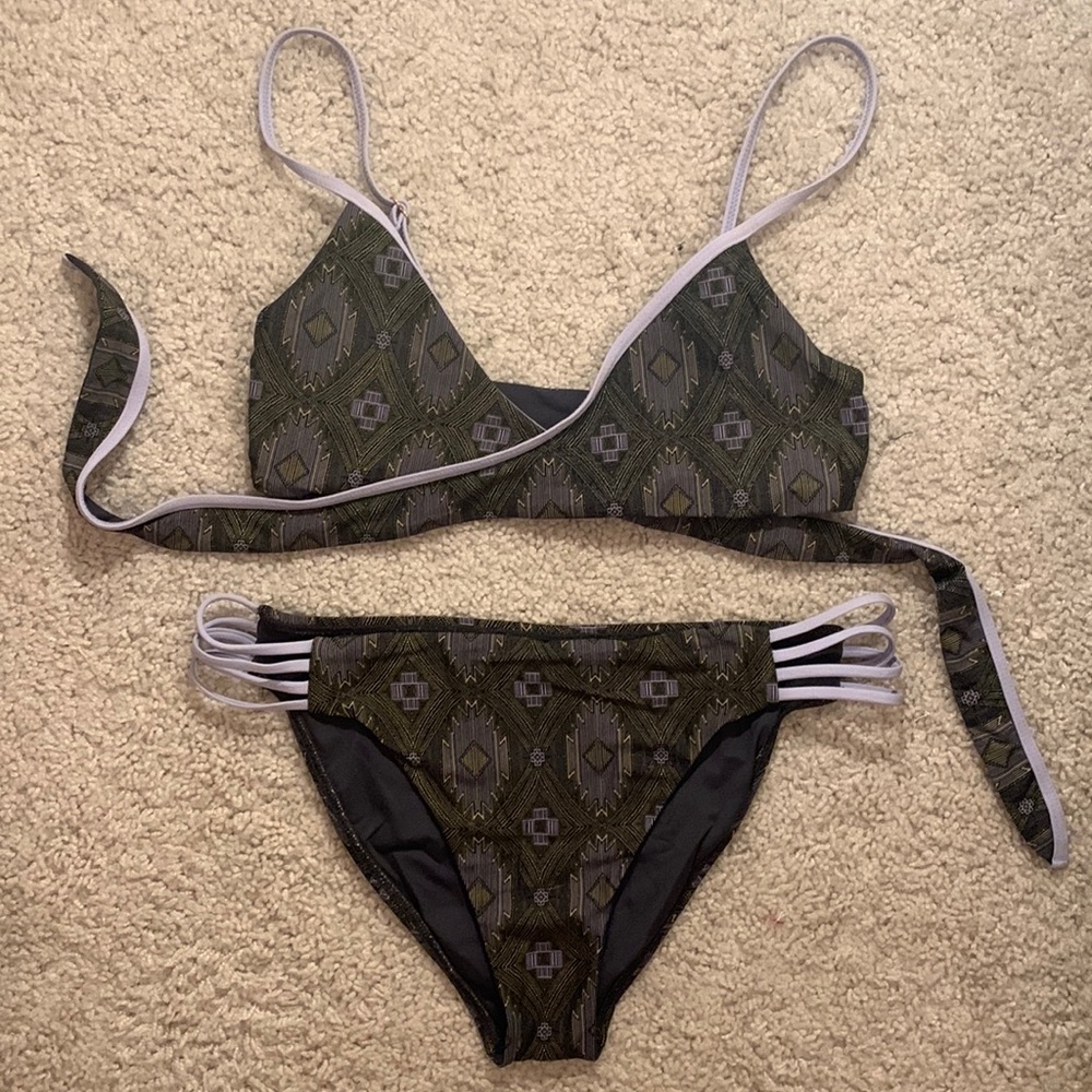 LSpace Tie Wrap Bikini Set